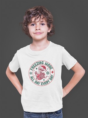 Bumeta Freezing Mode Christmas Yeniyıl Çocuk Tişört T-Shirt