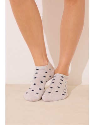 Women Secret Çok Renkli Desenli 3'lü Kısa Çorap Seti