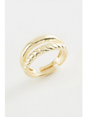 Marsilyan Burgulu Metal Yüzük