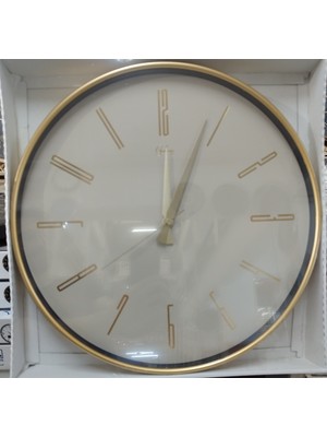 Şık 43 cm Büyük Boy Tasarım Duvar Saati, Modern Dekorasyon Için