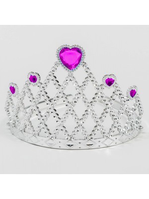 Marsilyan Kalpli Prenses Tacı Fuşya