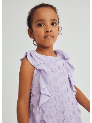 Mayoral Abel Lula Kız Çocuk Viyana Elbise Lila