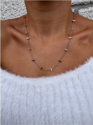 Hercy Renk Atmaz Antialerjik Zincir Kolye | 55 cm | Chain Necklace