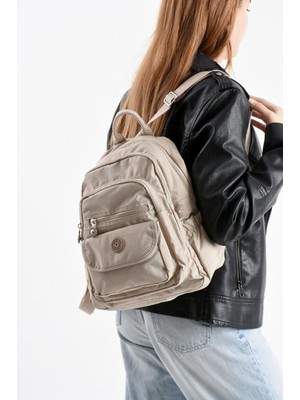 Byhakan MEGA-255 Krinkıl Sırt Çanta Günlük Kullanım Su Geçirmez Spor Seyahat Tatil Kız Çocuk Yaz Kış Anne Bebek