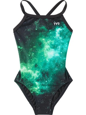 Tyr Durafast Elite® Diamondfit Kız Çocuk Mayo - Starborne