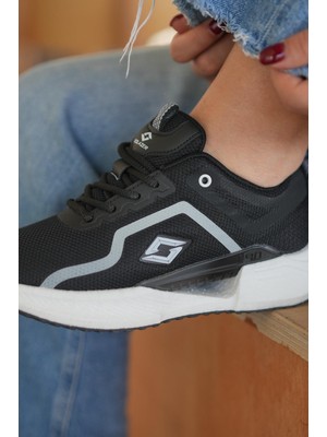 Solazer Kadın Beyaz Ortopedik Taban Günlük Sneaker 061