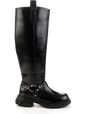 Bambi Siyah  Kadın Çizme K03429220342