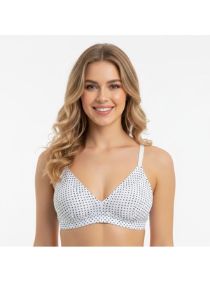 Bonbon Kadın Tül Transparan Balensiz Spor Sütyen BB2059