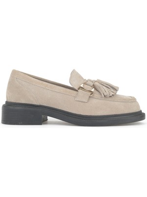 Ziya, Kadın Hakiki Deri Ayakkabı 153111Z22403 Bej