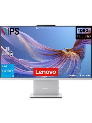 Lenovo Ideacentre Aıo Intel Core I5 13420H 16GB Ram 512GB SSD 24" Fhd WIN11 All In One Bilgisayar F0HN0053TR-P2