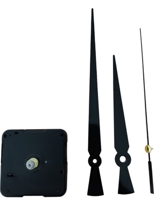 Sessiz Uzun Şaft Saat Mekanizması, Askısız 18 Mm, Hassas ve Güvenilir