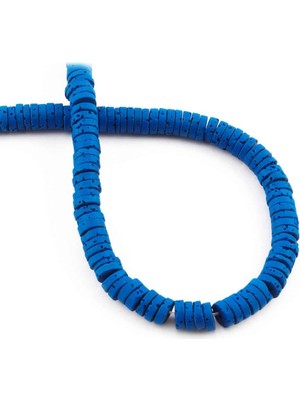 Lav Taşı Doğal Taş Mat Mavi Dore Kesim 6X2MM Dizi [aa]