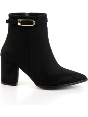 Bambi Siyah  Kadın Bot & Bootie K02138050572