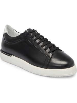 Tergan Siyah Hakiki Deri Erkek Sneaker - E25S1AY57540-A23
