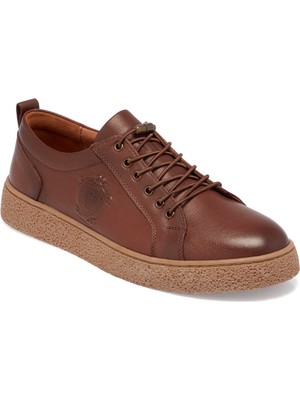 Tergan Taba Hakiki Deri Erkek Sneaker - E25S1AY57525-A29