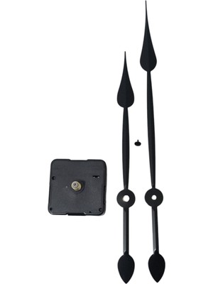 Sessiz Duvar Saati Mekanizması, 22 mm Şaft, 60-80 cm Uygun Büyüklük