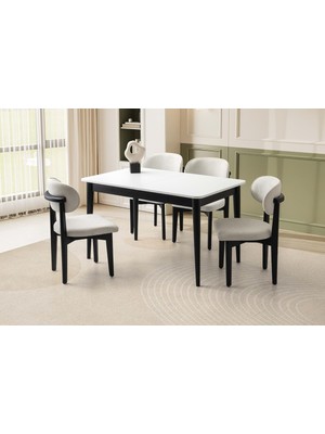 Kone Haus Modern Masa ve Sandalye Takımı MTK3469