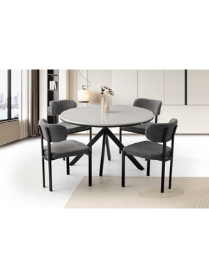 Kone Haus Modern Masa ve Sandalye Takımı MTK3486