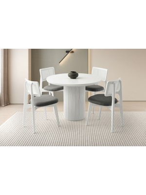 Kone Haus Modern Masa ve Sandalye Takımı MTK3440