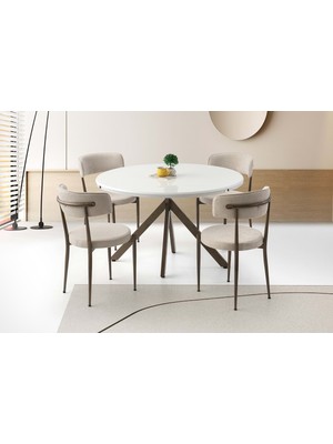 Kone Haus Modern Masa ve Sandalye Takımı MTK3485