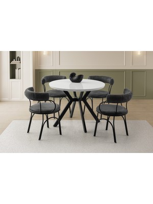 Kone Haus Modern Masa ve Sandalye Takımı MTK3488