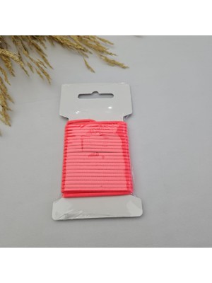 Kaf Kumaş 3 mm Yuvarlak Yumuşak Lastik Ip 5 mt | Bel Paça Don Lastiği | Aksesuar Lastiği