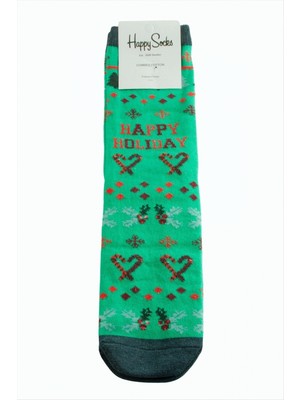 Marsilyan Kalp Yılbaşı Penye Çorap