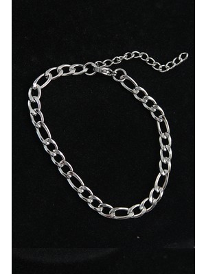 Tegan 316L Çelik Klasik Model Gümüş Renk Erkek Bileklik TG27EB3747