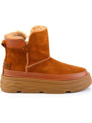 Harley Davidson Taba Hakiki Deri Kadın Bot & Bootie K02748100502