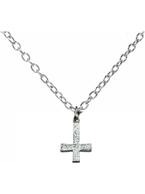 Antik Haç Figürlü Unisex Kolye – 60 cm Zincirli, Vintage & Gotik Metal Takı