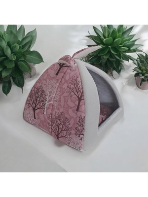 Feyza Design Yumuşak ve Rahat Tavşan Kulak Yatak, Evcil Dostlar Için Konforlu Yuva