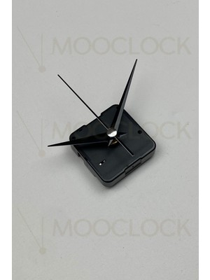 Sessiz Duvar Saati Mekanizması 14MM Şaft Akrep Yelkovan Saniye