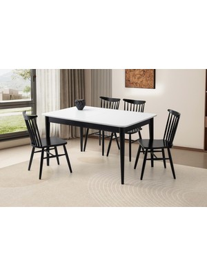 Kone Haus Modern Masa ve Sandalye Takımı MTK3468