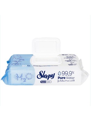 Sleepy Aqua Care 50'li Islak Mendil (3 Adet)