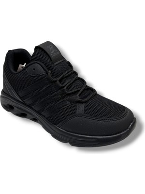 Luttoon 4138-26 Anorak Fashıon Kadın Sneaker Siyah-Füme 36-39