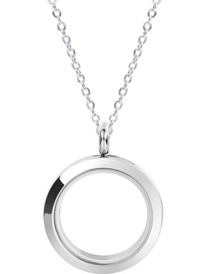 Kapaklı Içi Açılabilir Cam Dilek Hediyelik Kolye Çevirmeli Açılır Kapak