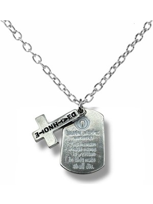 Death Note Kitap Tasarımlı Künye Kolye – 60 cm Zincirli Unisex Metal Aksesuar