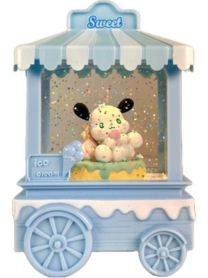 Sinerjim Kar Küresi Plastik Dondurma Arabası LLM-HDY0112