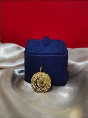 Altın Kaplama Demo Yarım Kolye Ucu