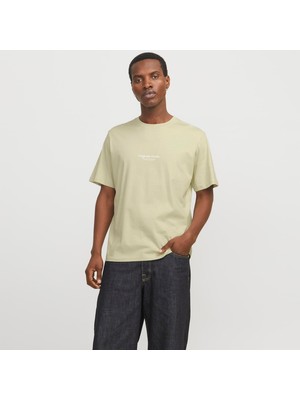 Jack & Jones Erkek Kabartma Logo Baskili Tisört - Vesterbro