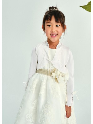 Mayoral Abel Lula Kız Çocuk Kapadokya Bolero Krem