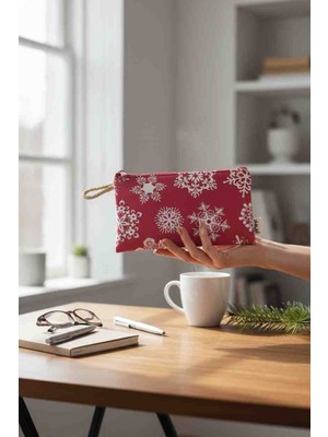 Pirene Arts ❄️ Snowflake Mini Pouch – Mini Çanta