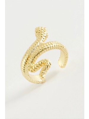 Marsilyan Yılan Metal Yüzük