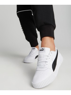 Puma Carina 2.0 Kadın Günlük Ayakkabı Sneaker Beyaz Siyah