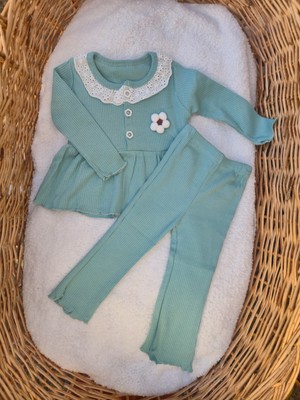 Kız Bebek Ispanyol Paça Takım