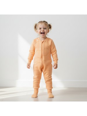 Ella Bonna Fermuarlı Bisiklet Yaka Uyku Tulumu Çoraplı Patikli 2,5 Tog