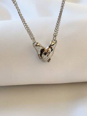 Birleşen El Mıknatıslı 2’li Sevgili Kolyesi – Best Friends Bff Arkadaşlık Kolye Seti