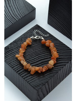 Akik Doğal Kırık Taş Bileklik