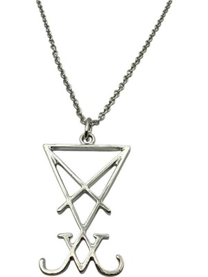 Sigil Of Lucifer Unisex Kolye – Gotik ve Mistik Tasarım