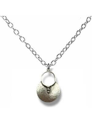 Sultan’s Circle – Osmanlı Otantik Halka Figürlü Unisex Kolye (60 cm Zincirli)